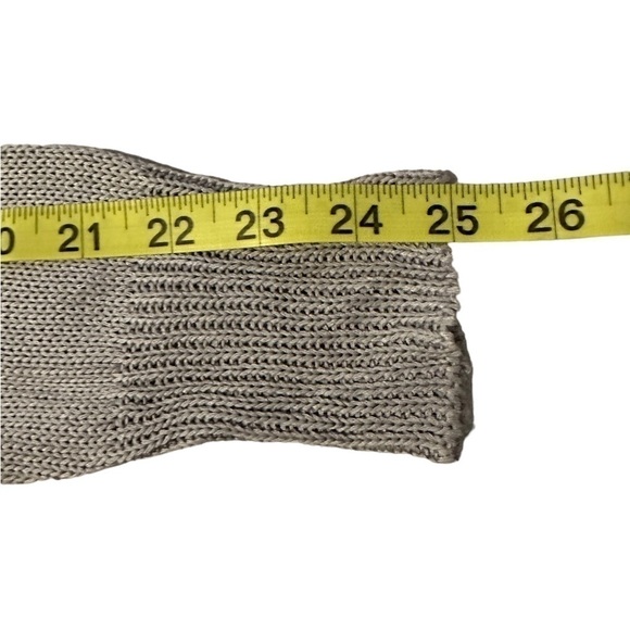 ASTR the label gray lightweight oversized split hem pullover v-neck XS - Picture 10 of 11